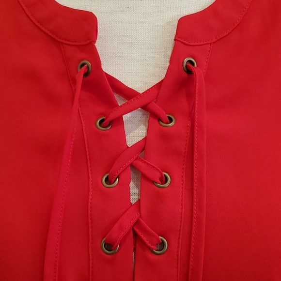 Maison Jules Size S Semi-Sheer Top. - Picture 5 of 5